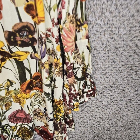 Dress Womens Small Brown Flora - Picture 1 of 3